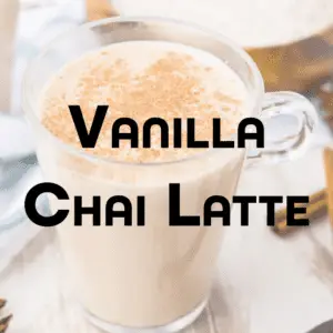 Buzz Beans Vanilla Chai Latte