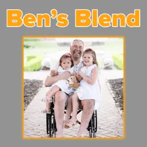 Buzz Beans Ben's Blend Brain Cancer Coffee